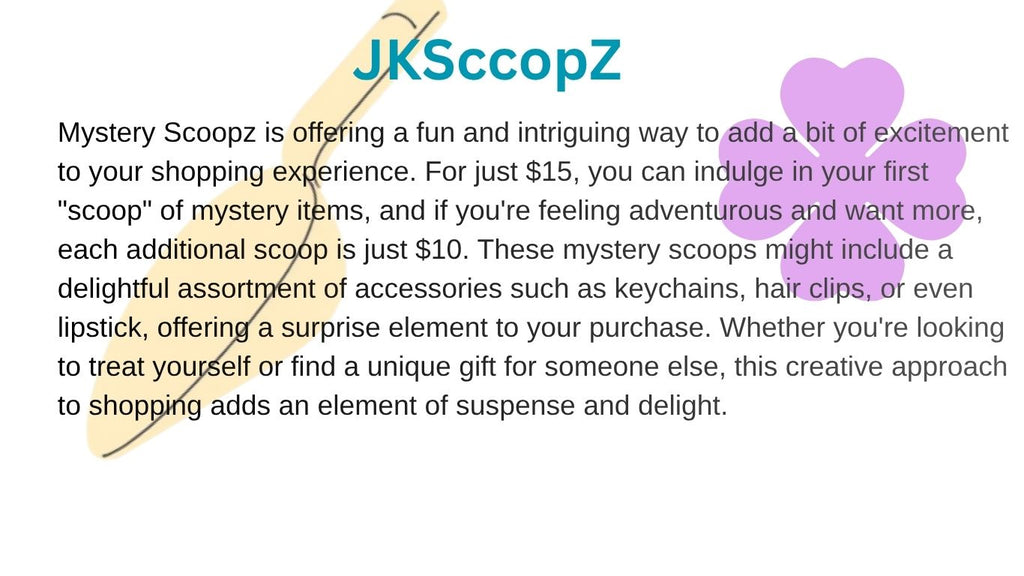 Mystery Scoop items